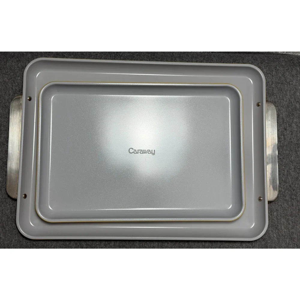 Caraway Non-Stick Ceramic Baking Sheet RARE Duo 18
